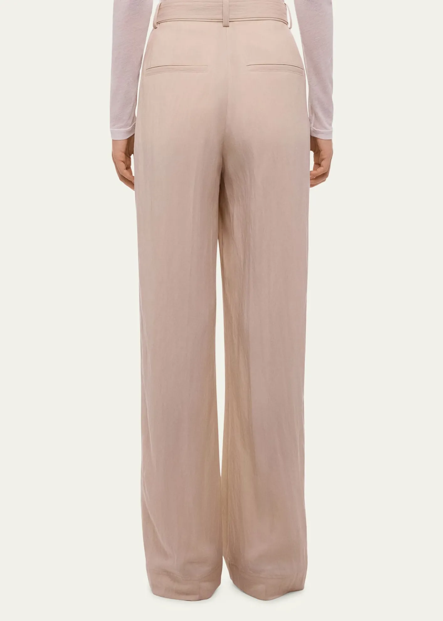 Helmut LangRelaxed Pleated Trousers