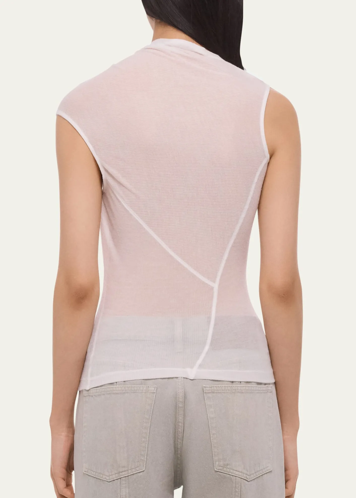 Helmut LangSheer Twist Tank Top