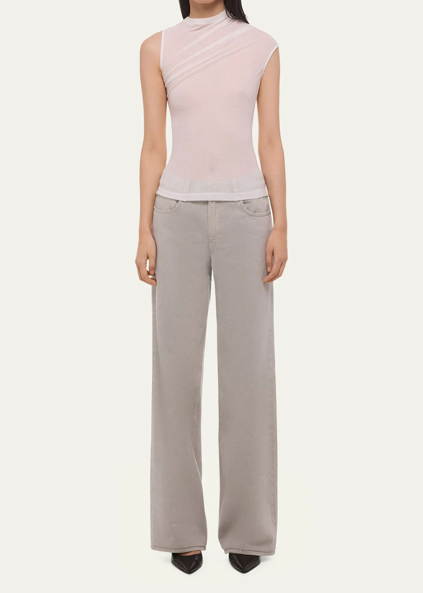 Helmut LangSheer Twist Tank Top