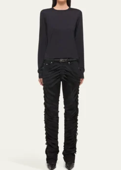 Helmut LangSlim Long-Sleeve Logo Tee