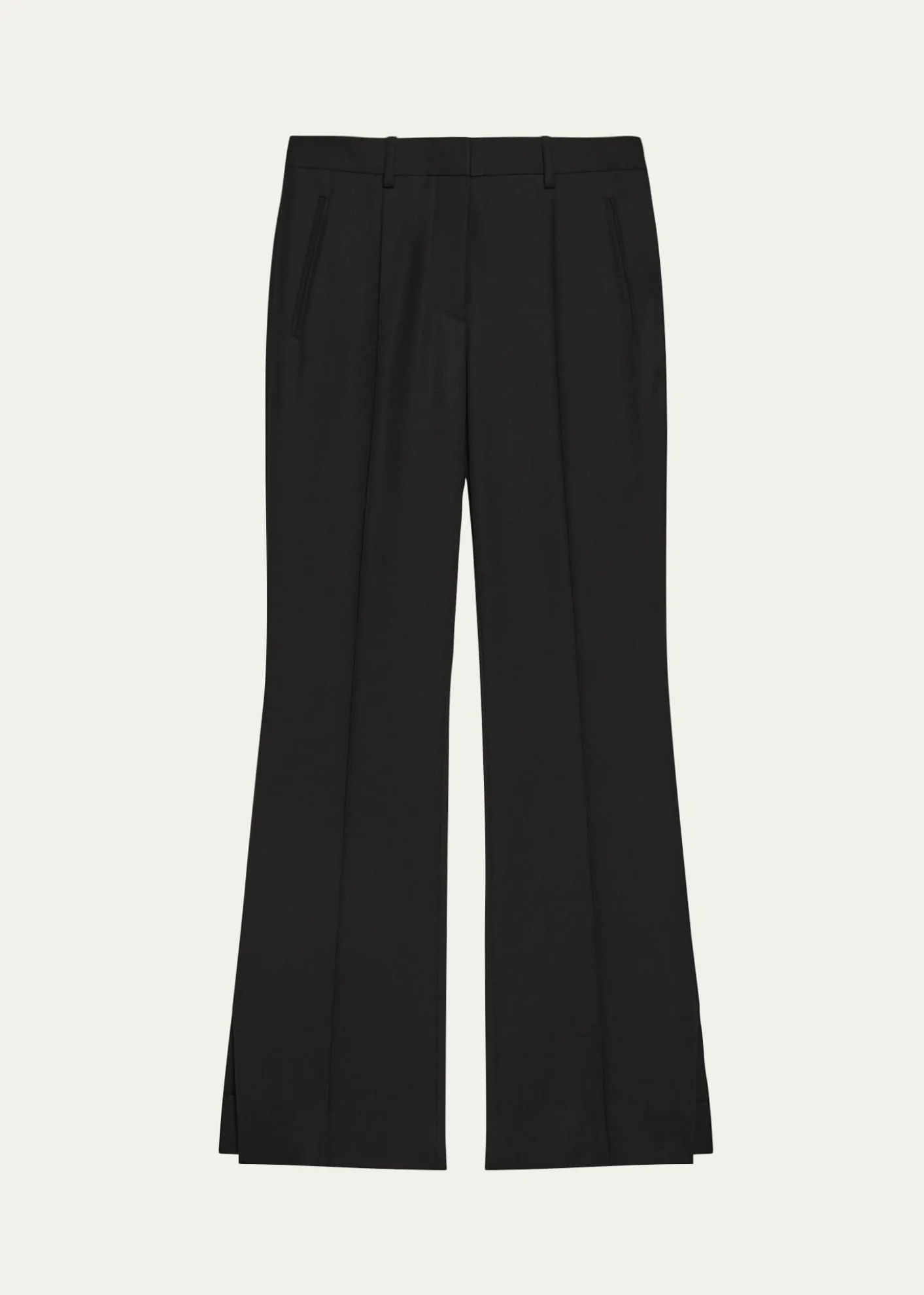 Helmut LangVented Wool Bootcut Pants