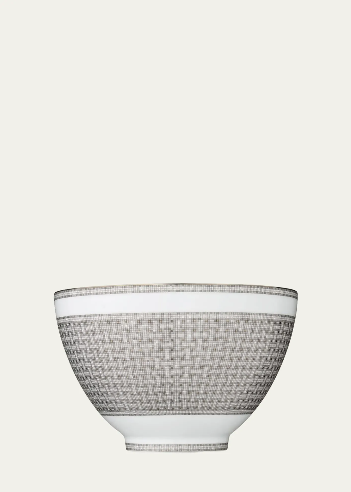 HermesMosaique Au 24 Platine Punch Bowl