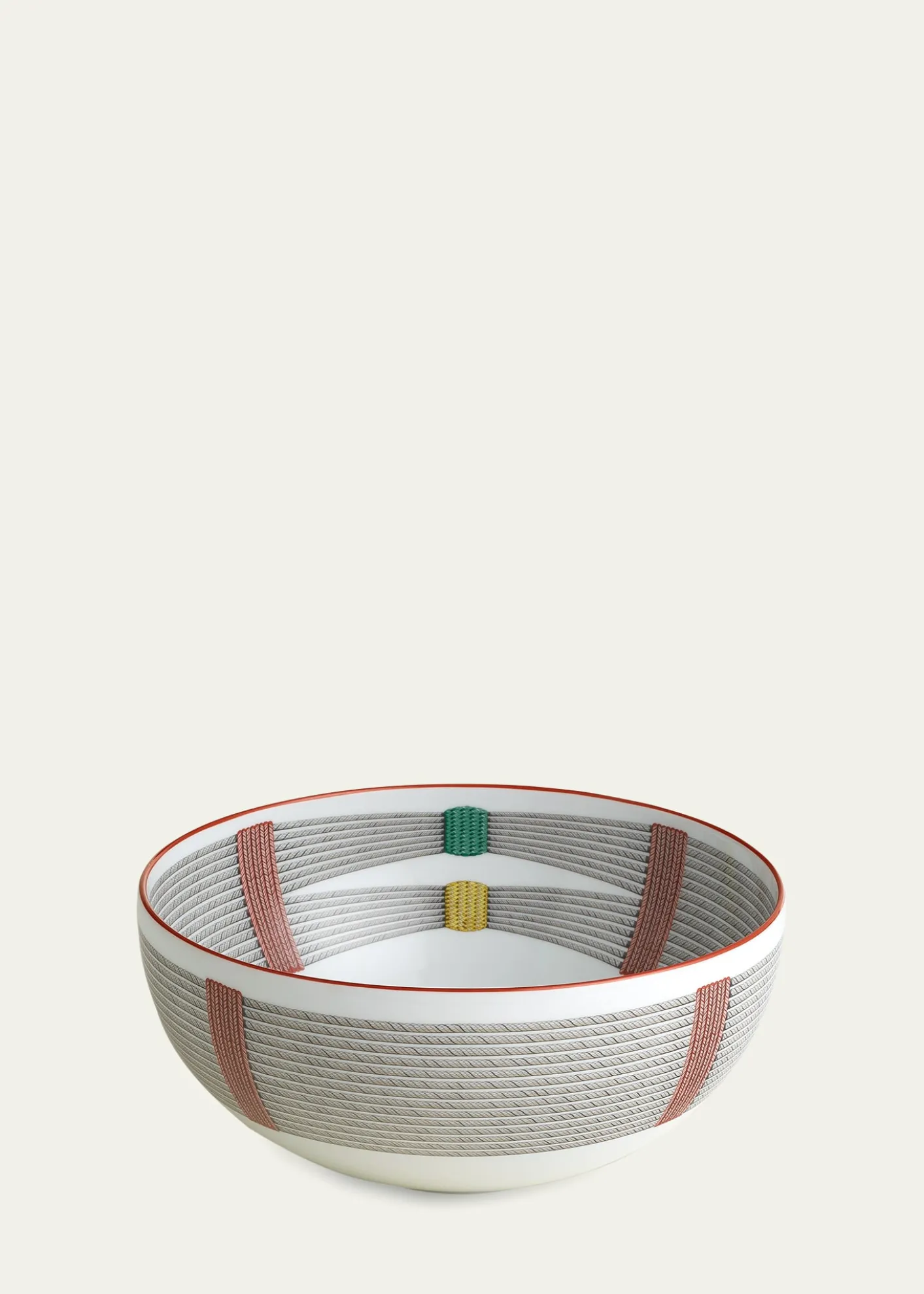 HermesTressages Equestres Serving Bowl