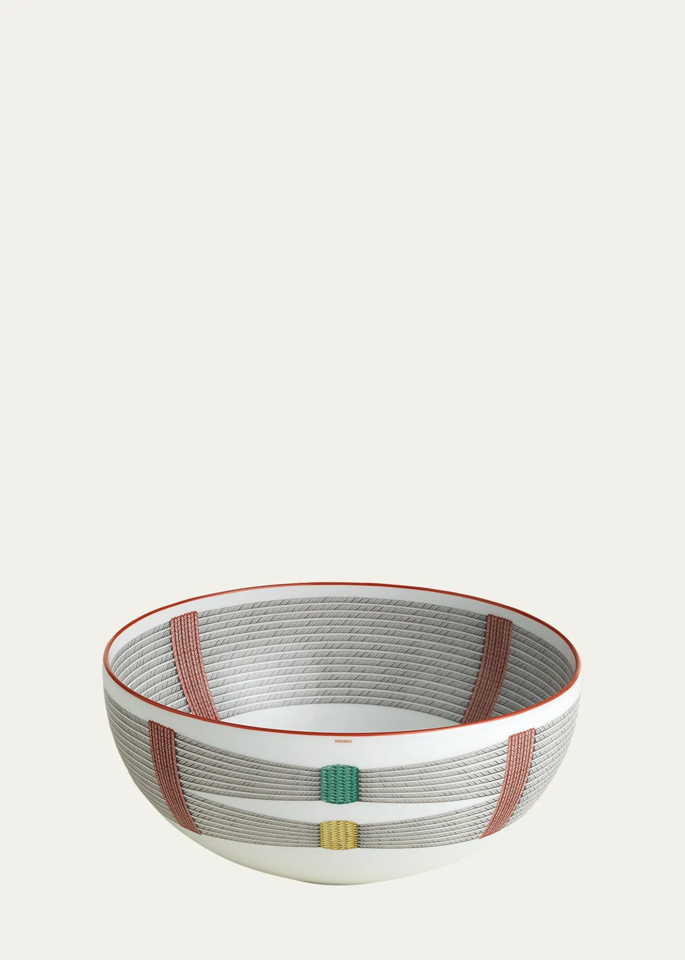 HermesTressages Equestres Serving Bowl