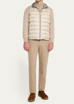 HernoMen's Reversible Down Nylon Vest