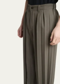Homme Plisse Issey MiyakeMen's Edge Ensemble Pleated Pants
