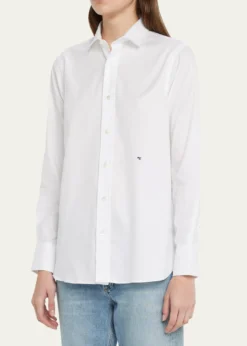 HOMMEGIRLSClassic Button-Up Cotton Shirt
