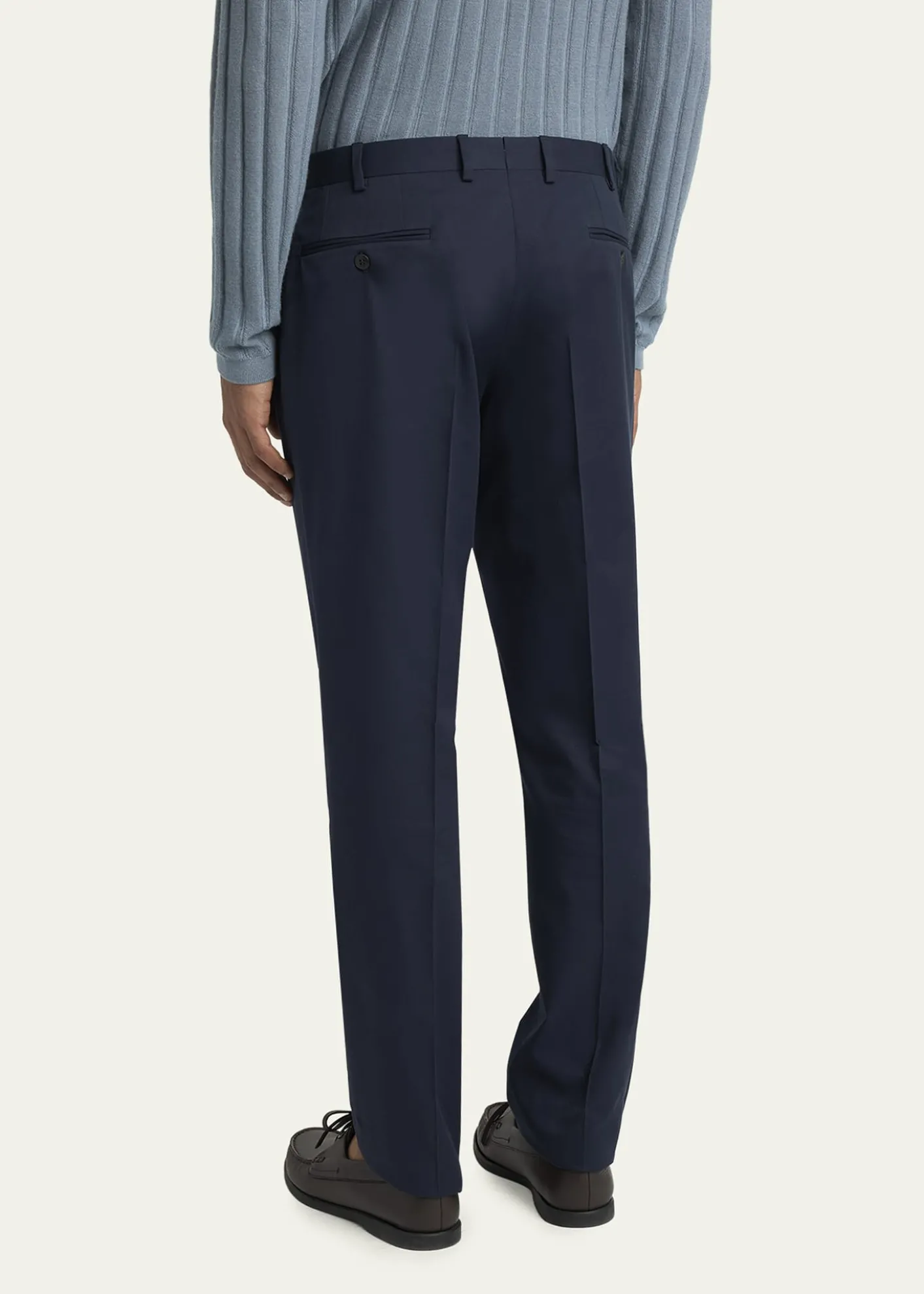 Homme Plisse Issey MiyakeMen's Poplin Straight Leg Trousers