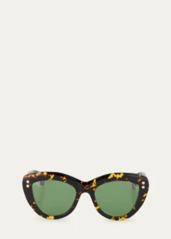 HoorsenbuhsTokyo Tortoise Acetate Cat-Eye Sunglasses