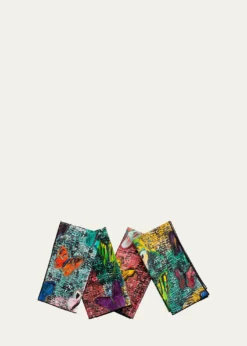 Hunt SlonemButterflies And Guardians Cotton Dinner Napkin