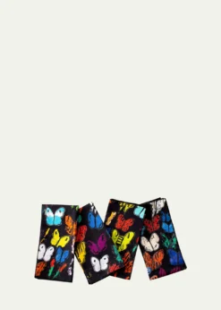 Hunt SlonemButterflies In Flight Cotton Dinner Napkin