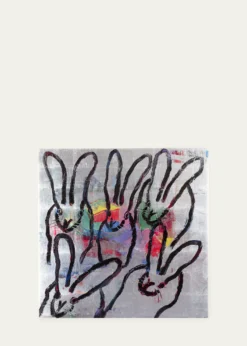 Hunt SlonemColor Burst Bunnies Placemat