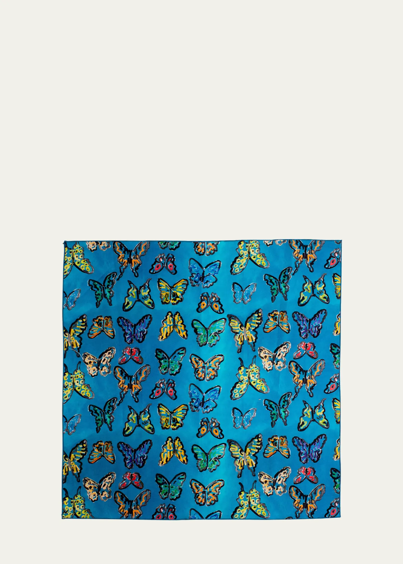 Hunt SlonemLakeside Butterfly Cotton Dinner Napkin - 20"Sq.