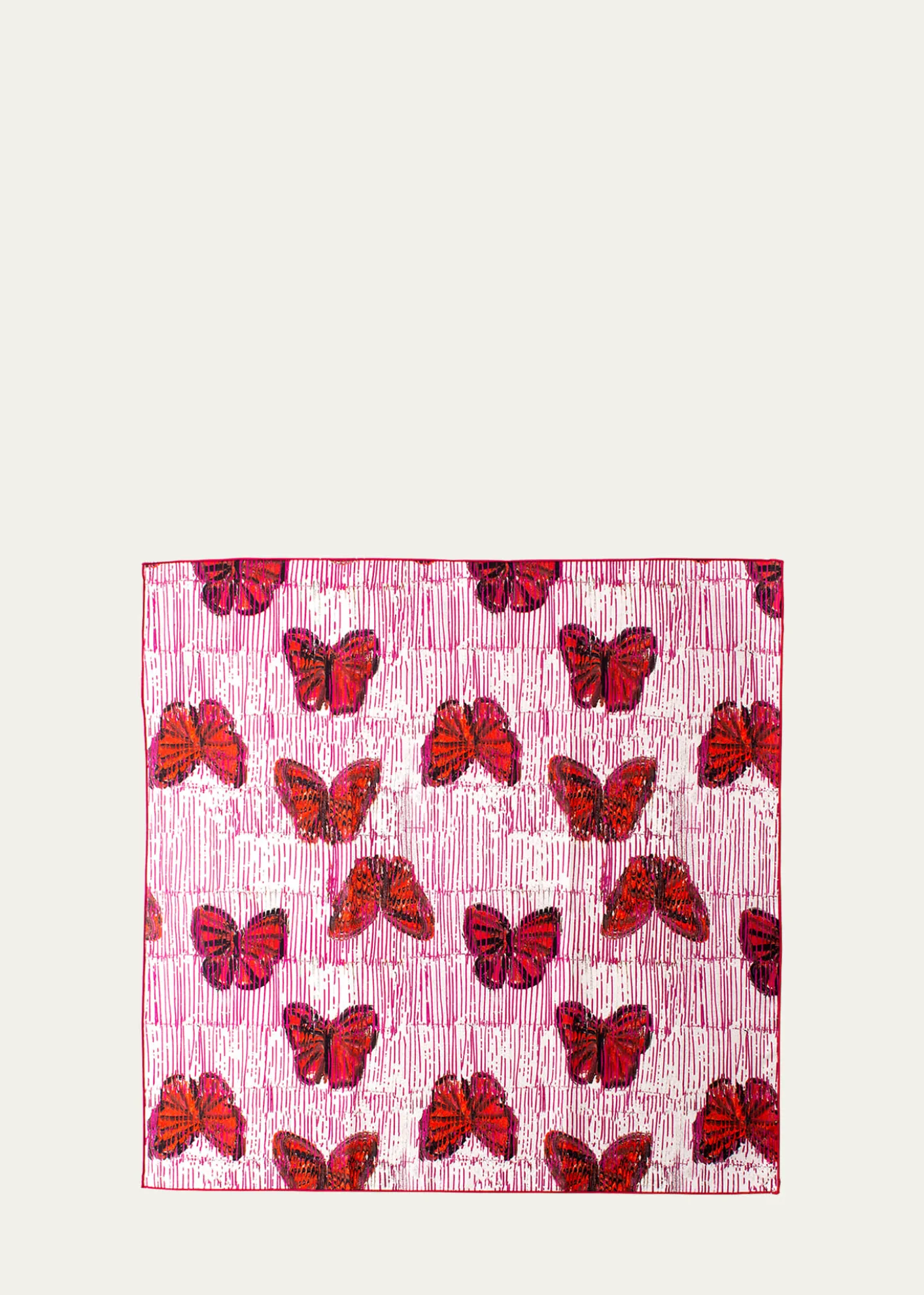 Hunt SlonemPretty in Pink Cotton Dinner Napkin