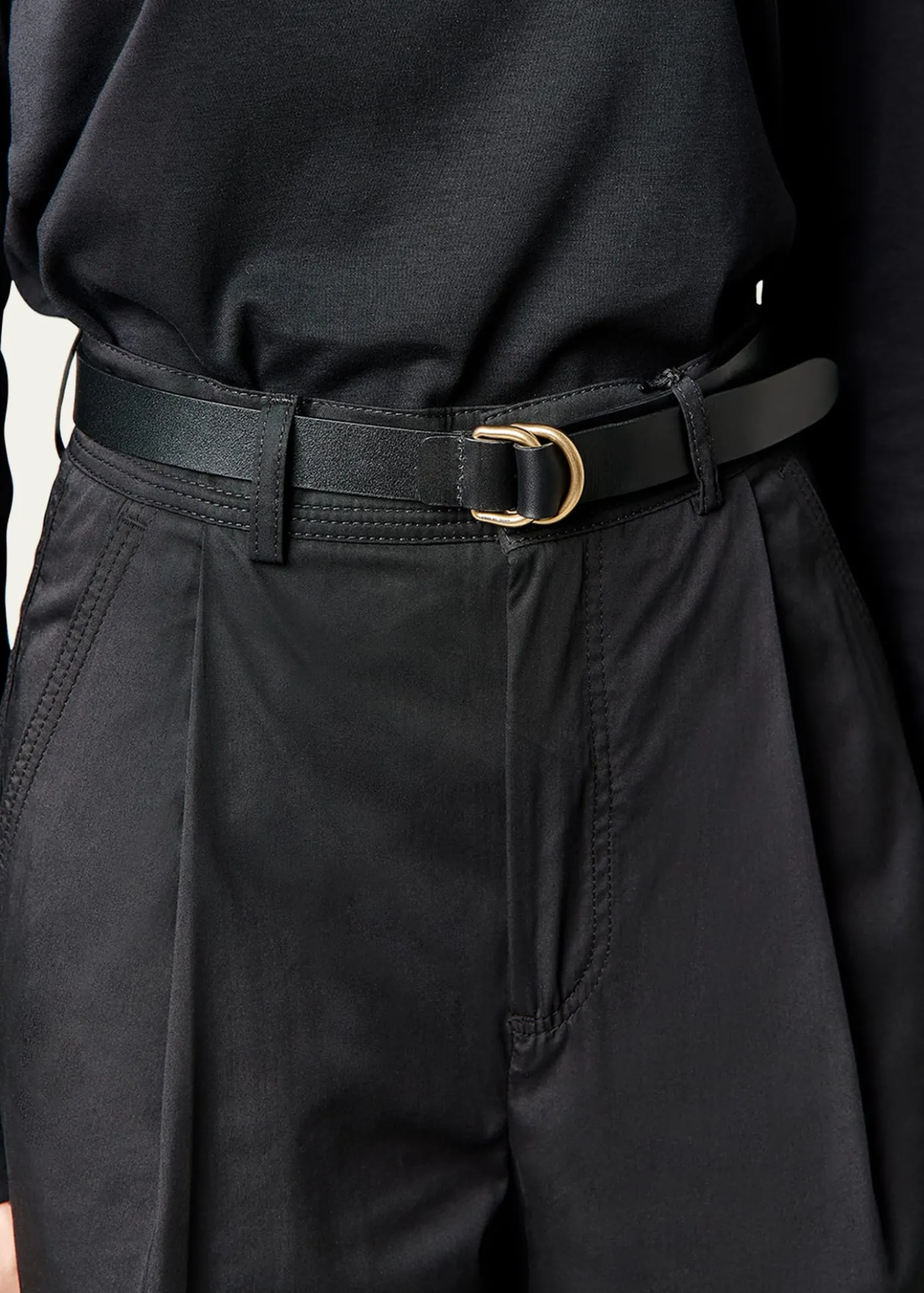 Il BisonteReversible Calf Leather Belt