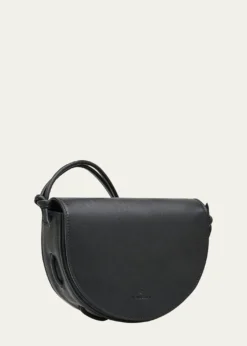 Il BisonteSnodo Flap Leather Crossbody Bag