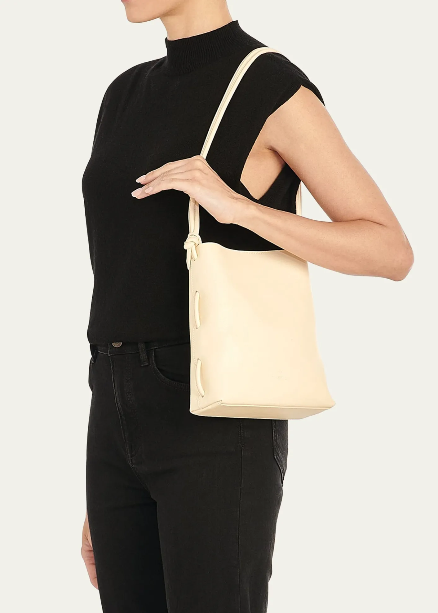 Il BisonteSnodo Knot Leather Shoulder Bag