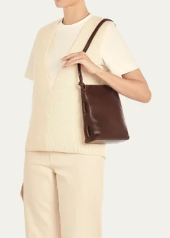 Il BisonteSnodo Knot Leather Shoulder Bag