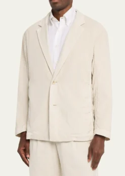 IM MENMen's Pigment Cotton Single-Breasted Sport Coat