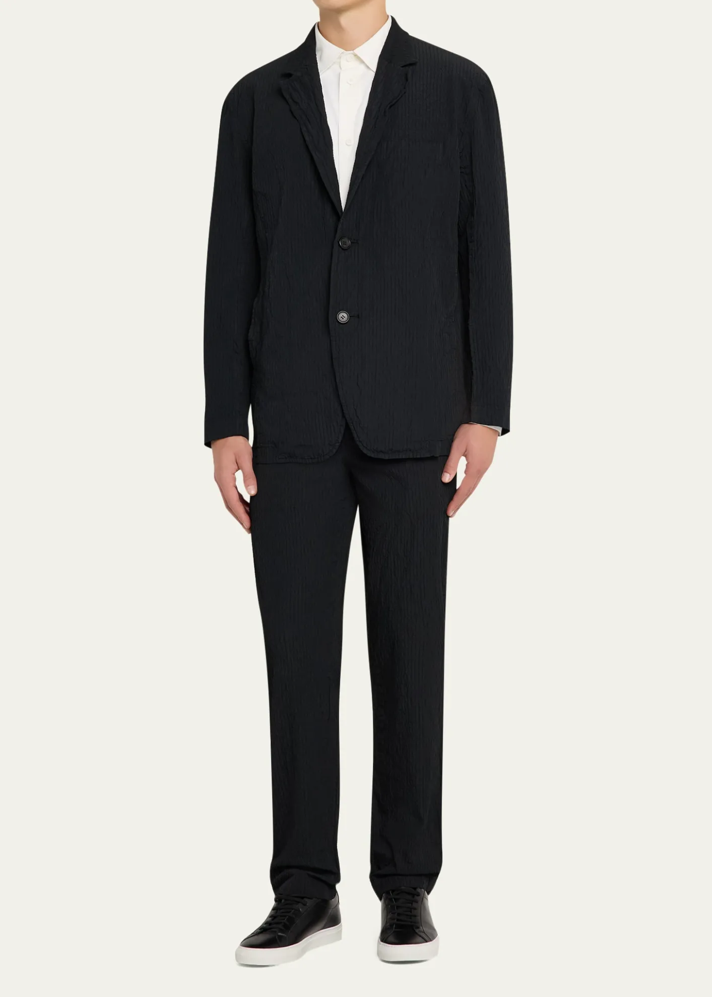 IM MENMen's Polyester Shrink Dye Sport Coat