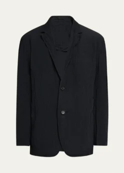 IM MENMen's Polyester Shrink Dye Sport Coat