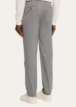 IncotexMen's Super 150s Wool Dress Pants