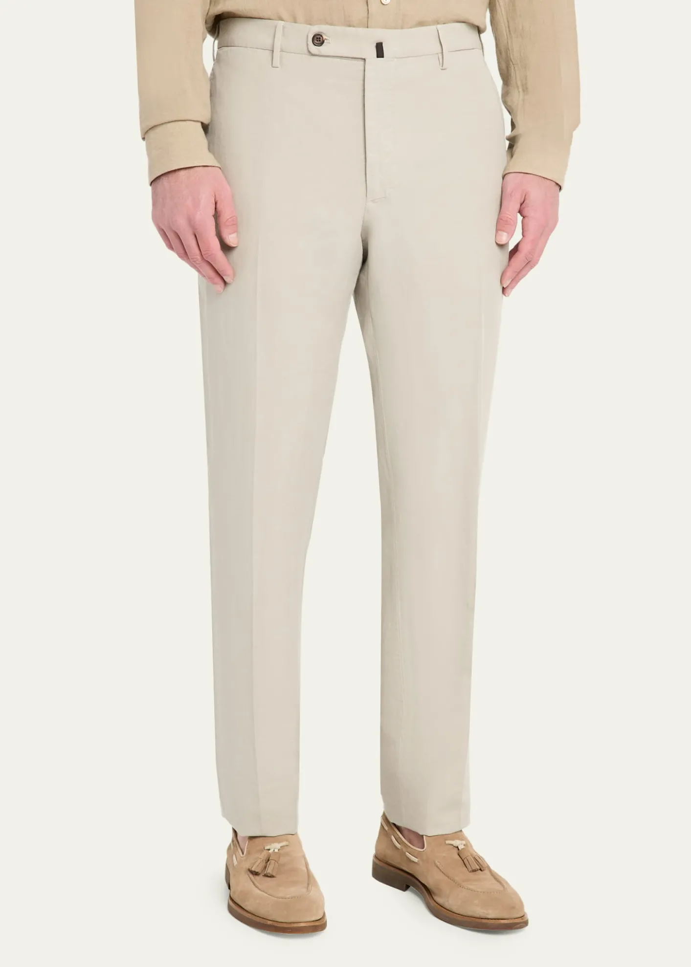 IncotexMen's Slim-Fit Chinolino Trousers