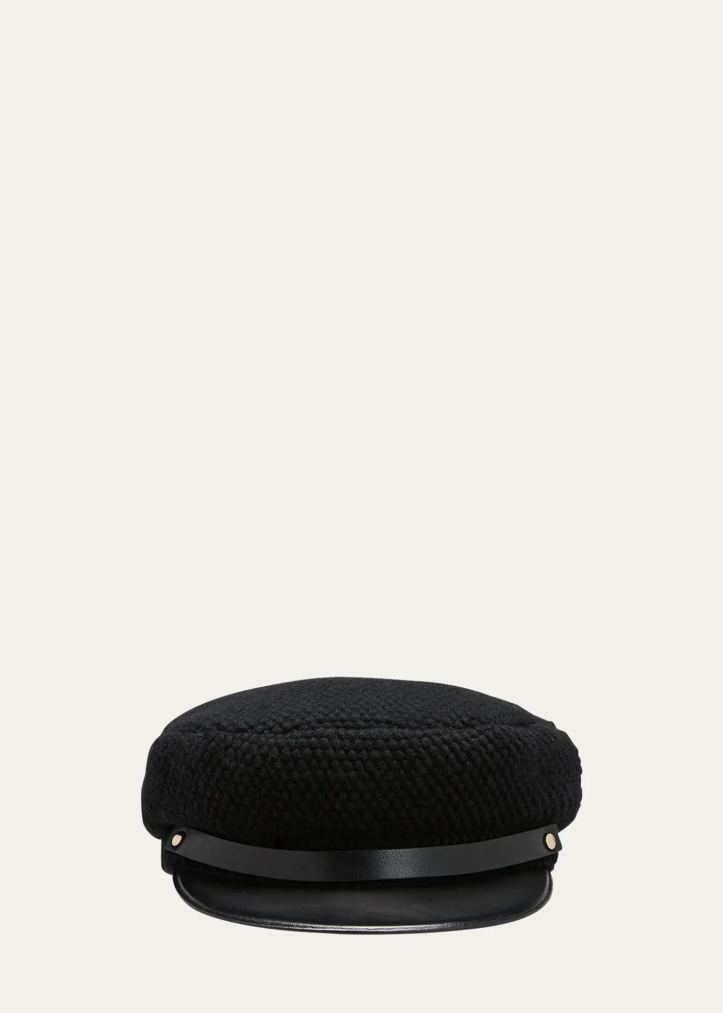 InverniWoven Cashmere-Blend Newsboy Cap