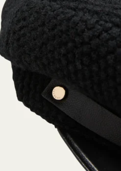 InverniWoven Cashmere-Blend Newsboy Cap