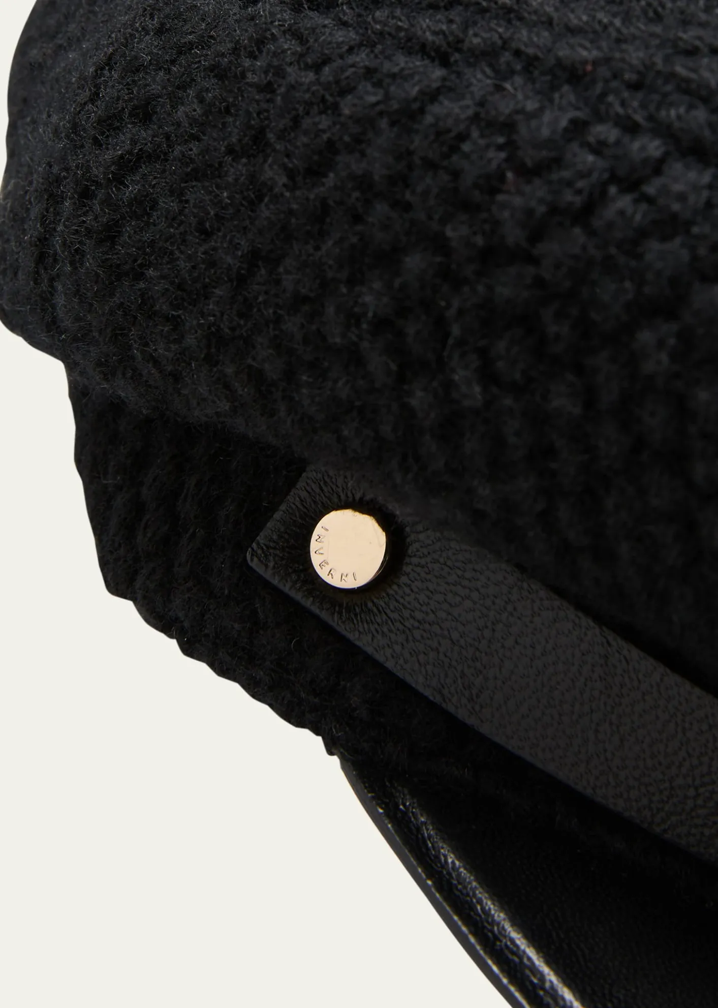 InverniWoven Cashmere-Blend Newsboy Cap