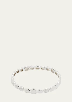 IppolitaAll-Over Stone Bangle in Sterling Silver