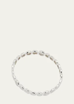 IppolitaAll-Over Stone Bangle in Sterling Silver