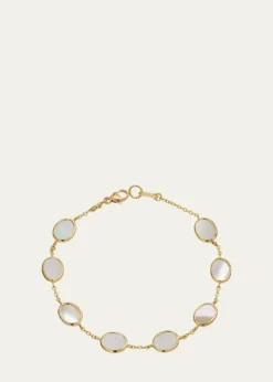 Ippolita18k Polished Rock Candy Confetti Bracelet in Mother of Pearl