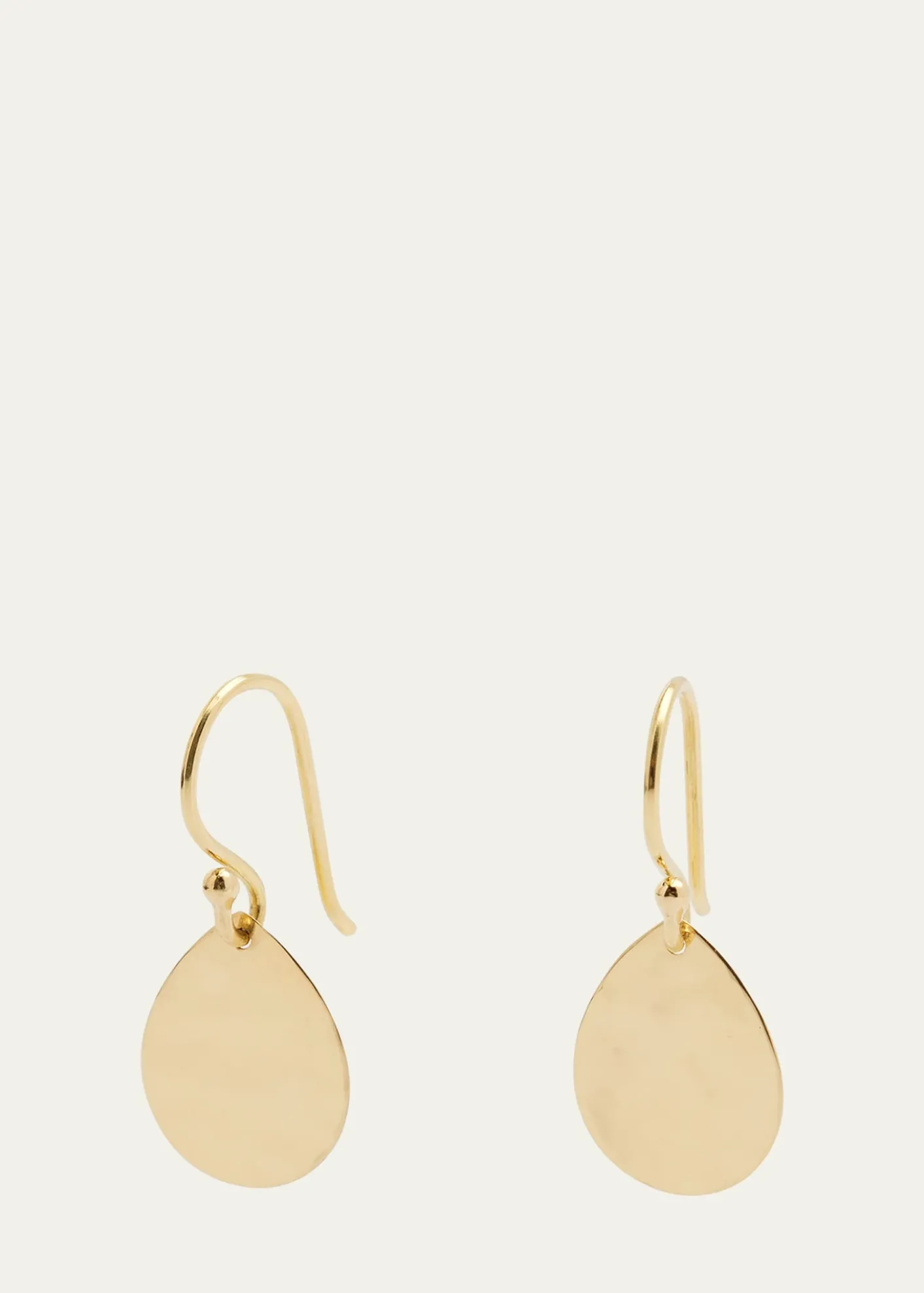 Ippolita18K Classico Crinkle Hammered Teardrop Earrings, S