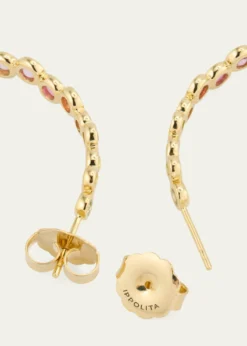 Ippolita18K Starlet Hoop Earrings in Sapphire Rainbow
