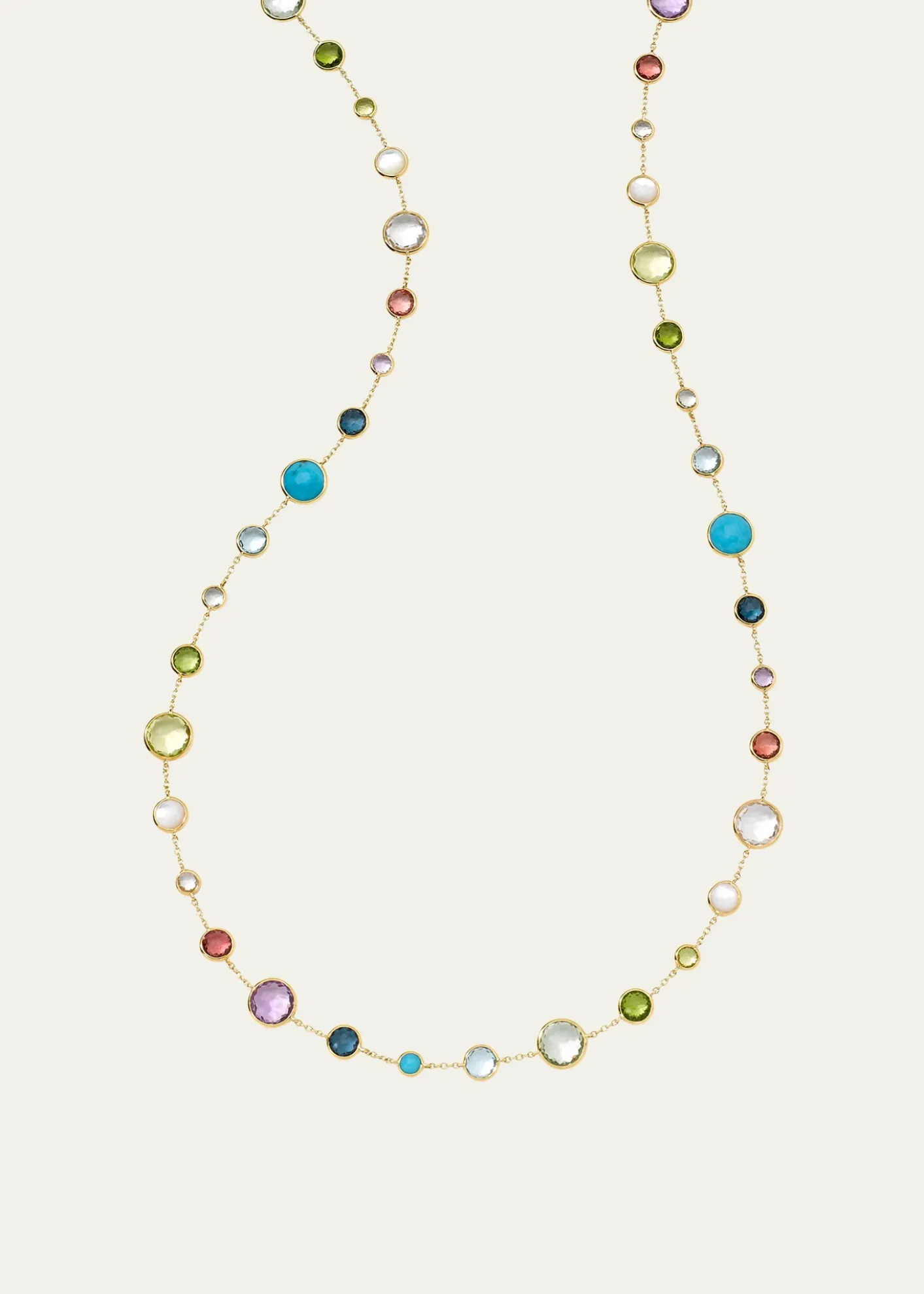 IppolitaLollitini Long Necklace in 18K Gold