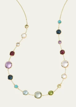 IppolitaLollitini Short Necklace in 18K Gold