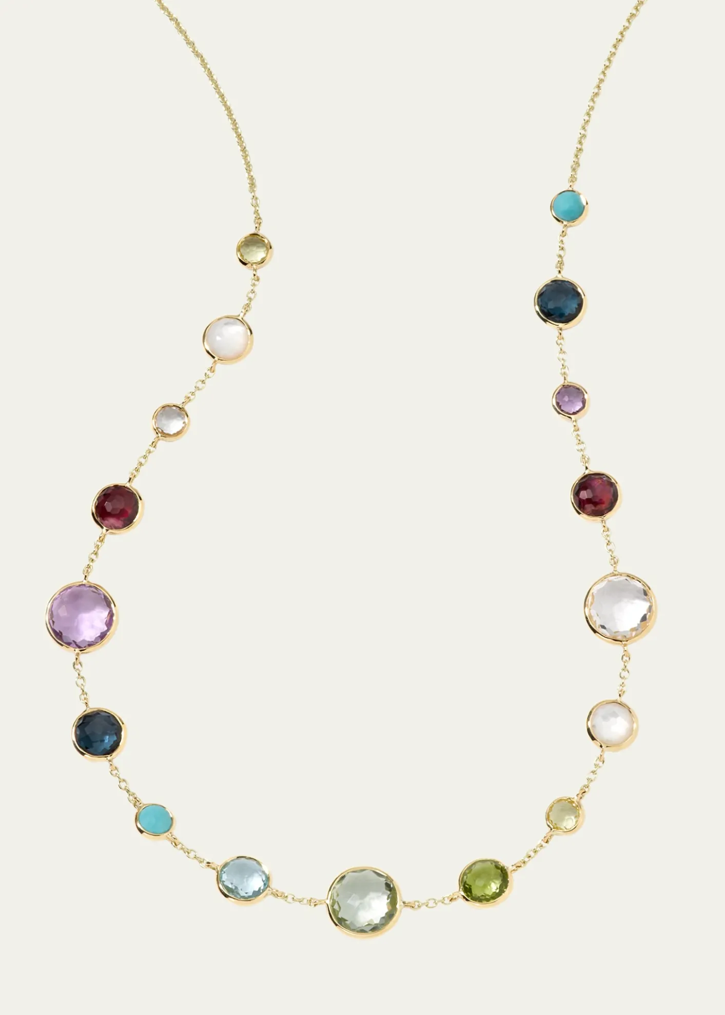 IppolitaLollitini Short Necklace in 18K Gold