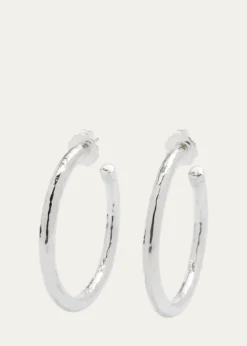 IppolitaMedium Hoop Earrings in Sterling Silver