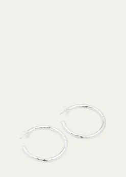 IppolitaMedium Hoop Earrings in Sterling Silver
