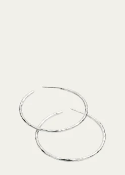 IppolitaMedium Squiggle Hoop Earrings in Sterling Silver