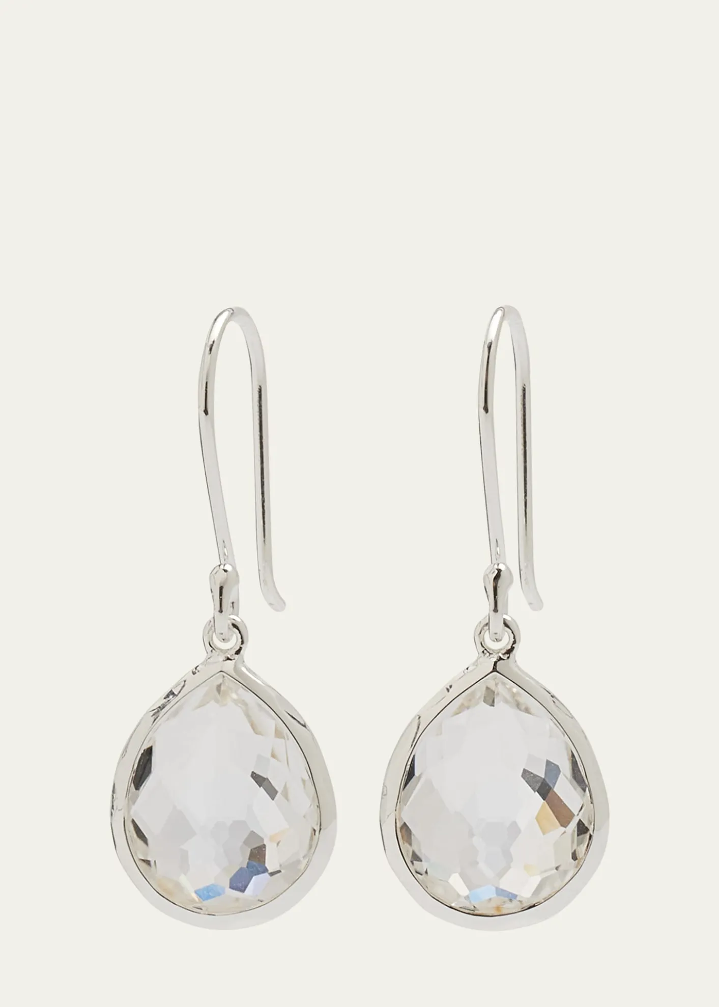 IppolitaMini Teardrop Earrings in Sterling Silver