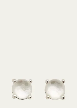 IppolitaMini Stud Earrings in Sterling Silver