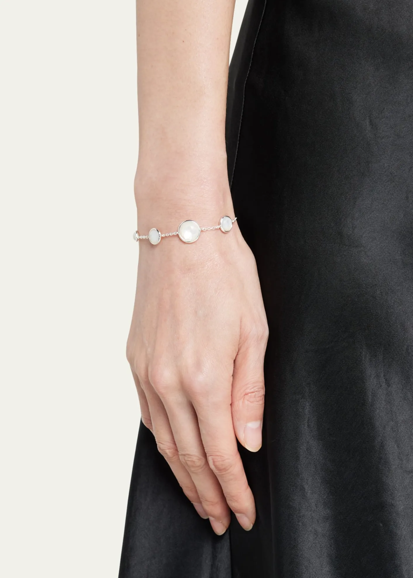 IppolitaMulti Station Lollipop Necklace in Sterling Silver