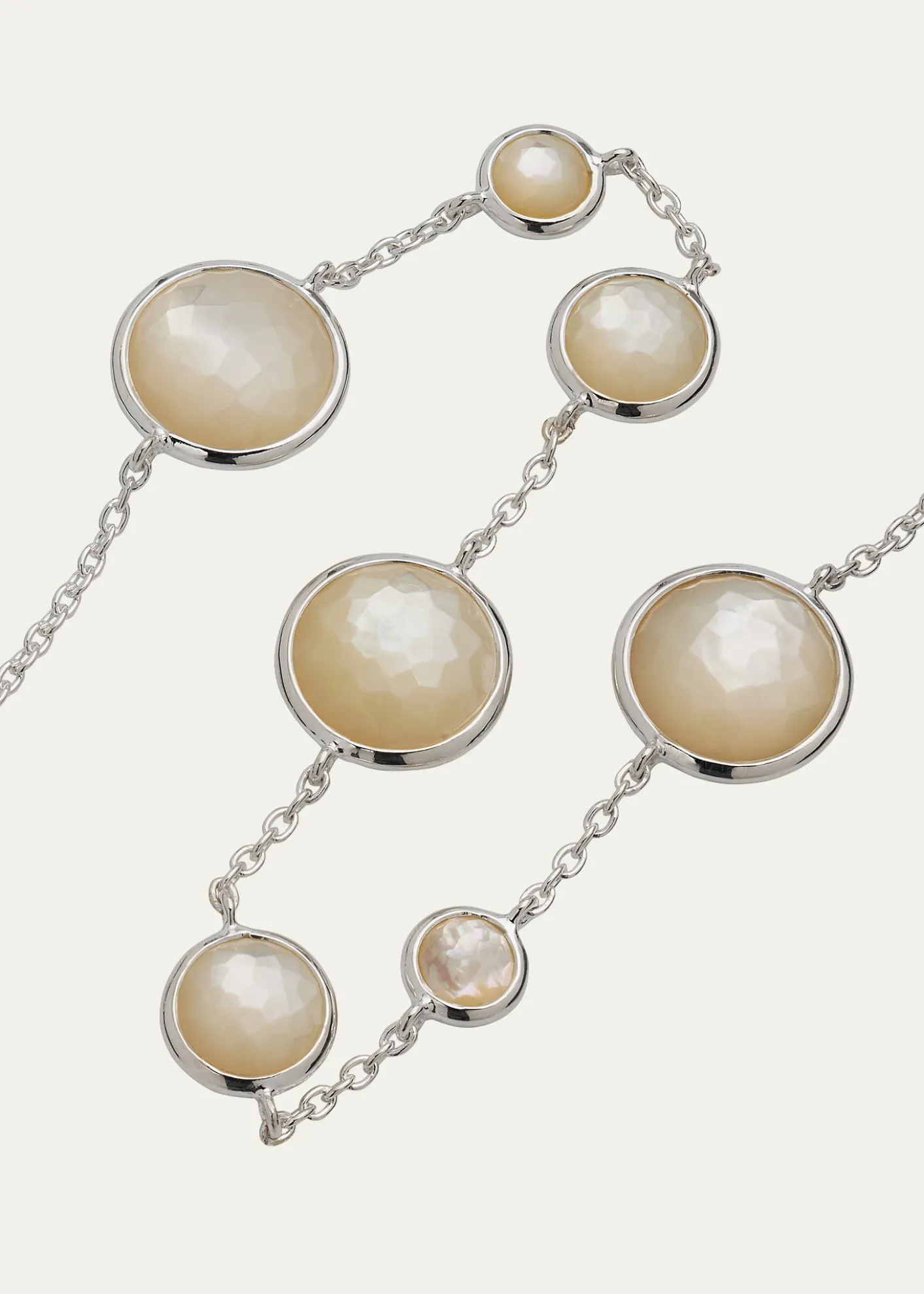IppolitaMulti Station Lollipop Necklace in Sterling Silver