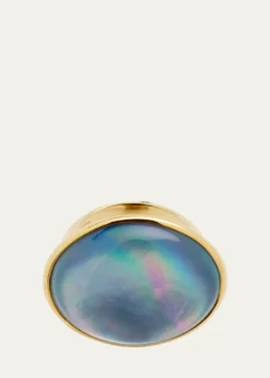 IppolitaOval Ring in 18K Gold