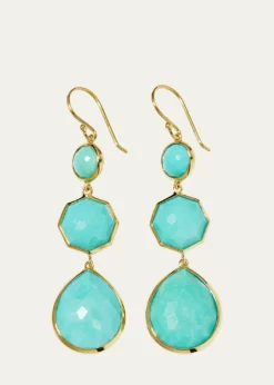 IppolitaSmall Crazy 8's Earrings in 18K Gold