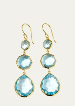 IppolitaSmall Crazy 8's Earrings in 18K Gold