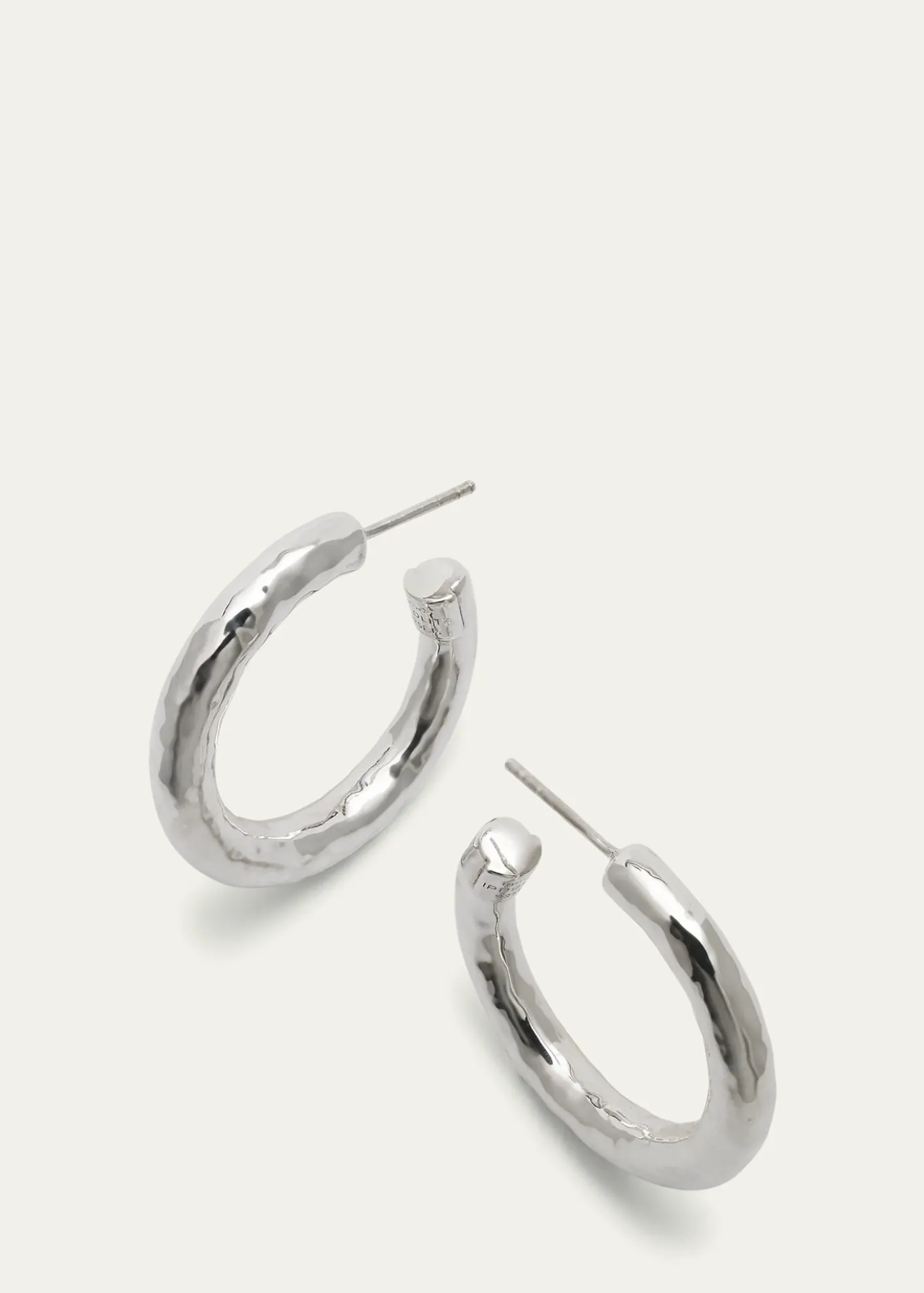 IppolitaSmall Hoop Earrings in Sterling Silver