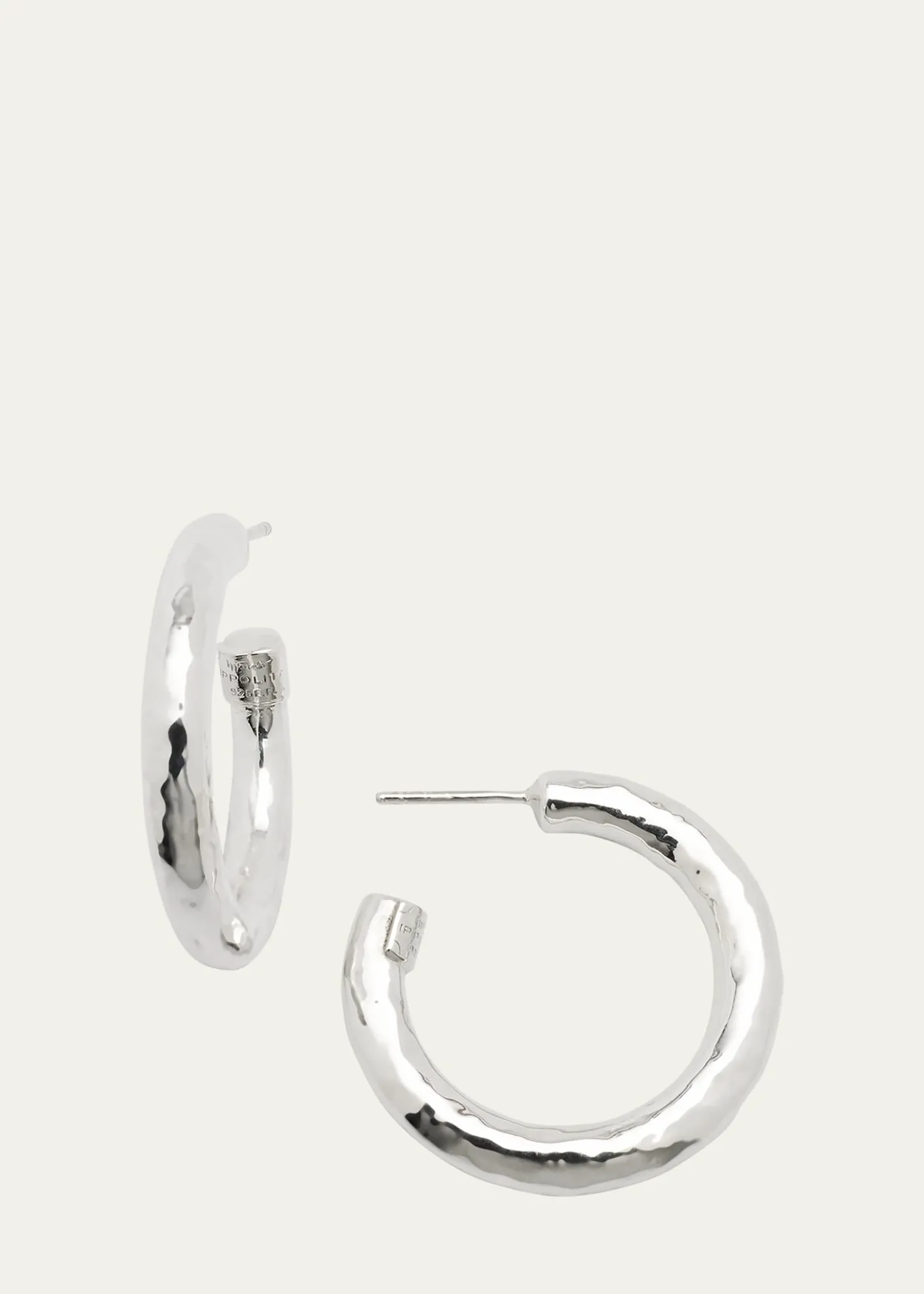 IppolitaSmall Hoop Earrings in Sterling Silver